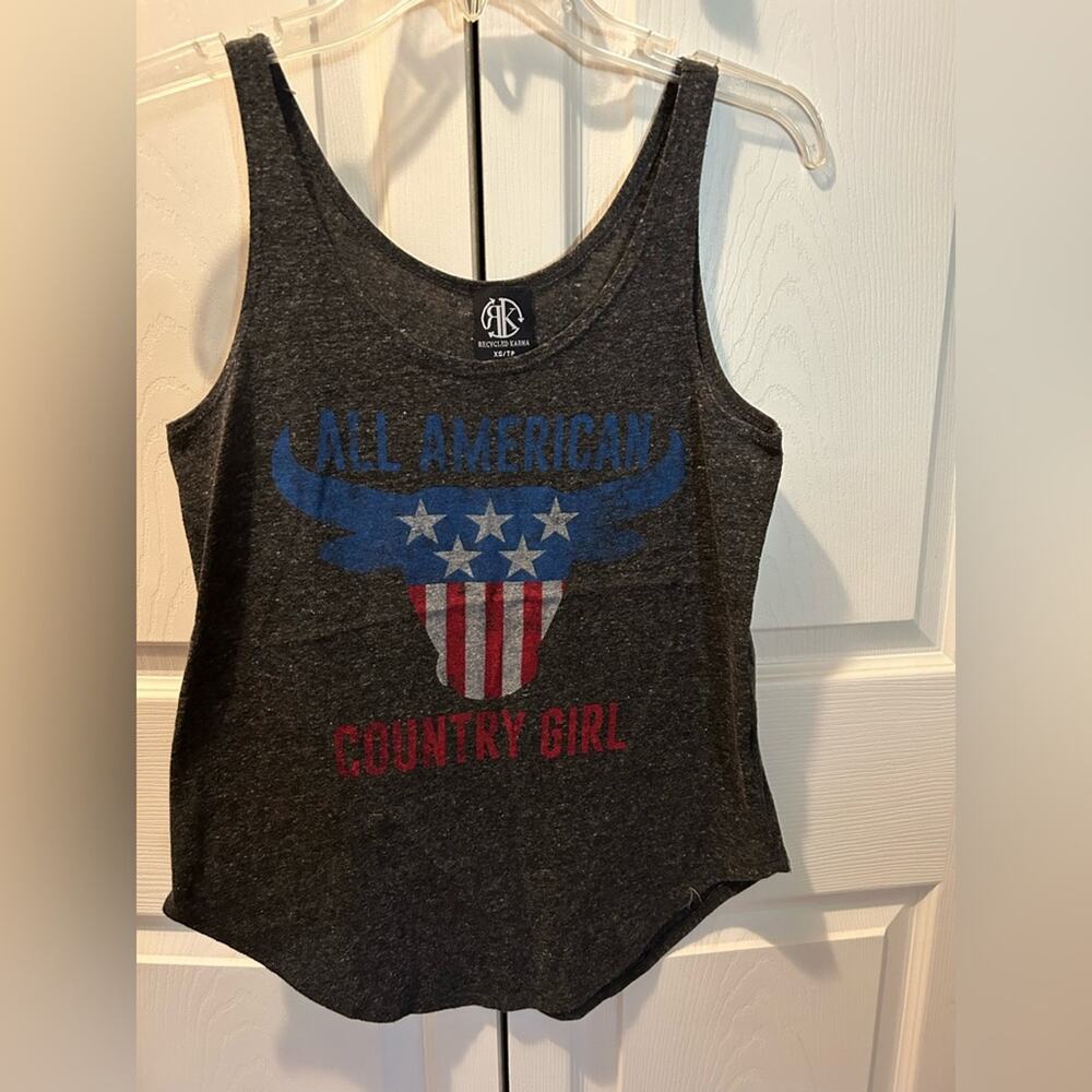 Recycled Karma | All American Country Girl Tank Size XS